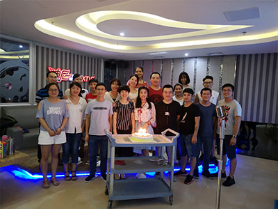 2018年9月龍巖好工作人才網(wǎng)生日會(huì)