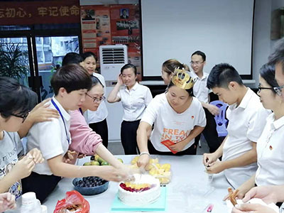 2019年10月企動(dòng)力好工作人才網(wǎng)生日會(huì)